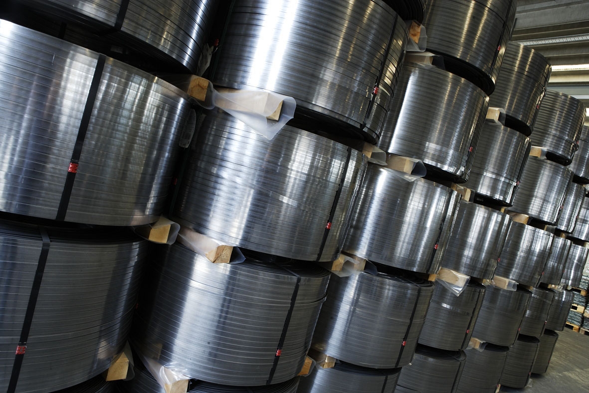 Processed steel for industrial applications